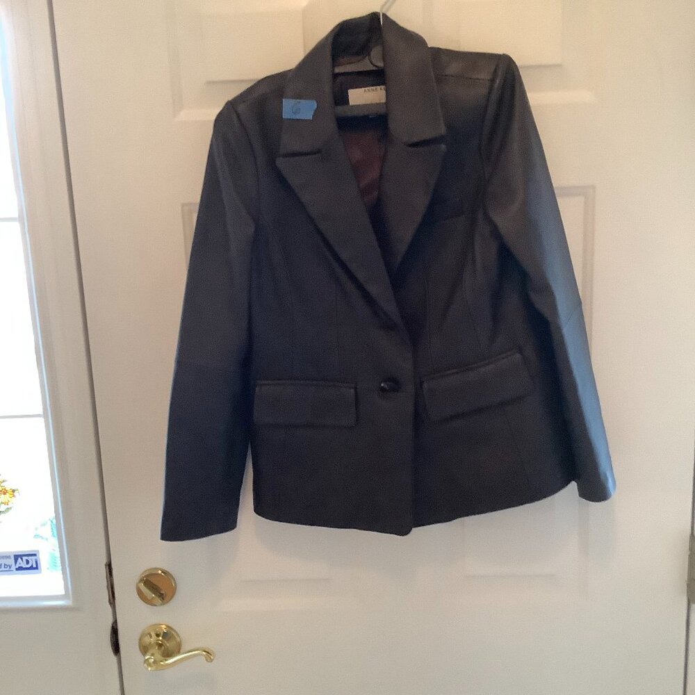 Women's Anne Klein Leather Jacket
